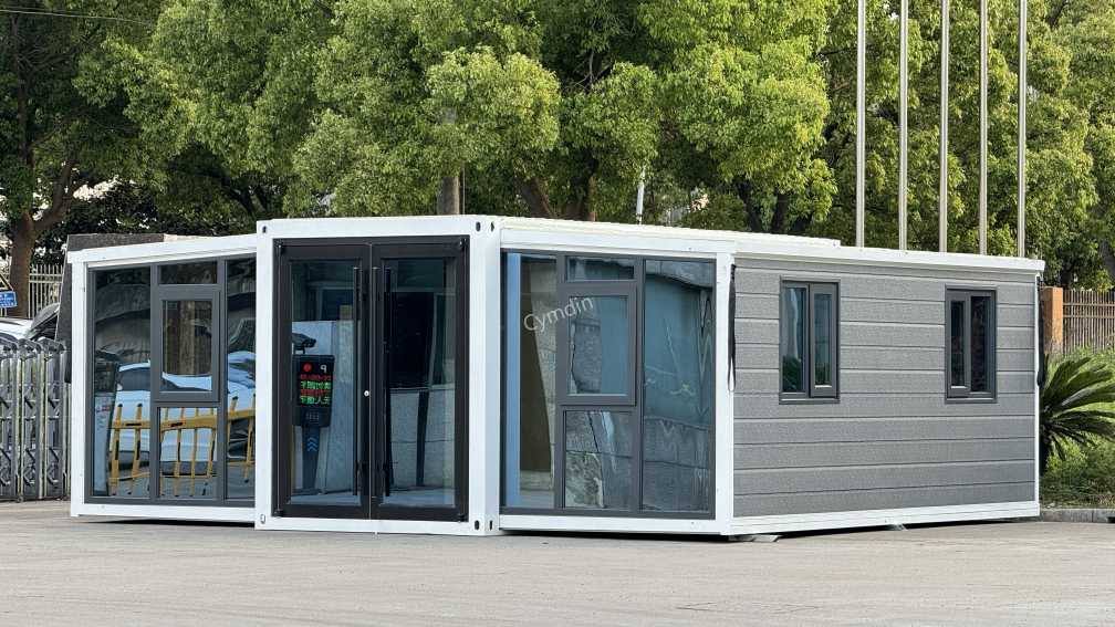 Seomra síneadh sciathán dúbailte oifige sealadach foldable